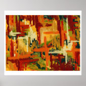 夏のストライプ ポスター (正面)