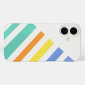 夏のストライプ Case-Mate iPhoneケース (裏面 (横))