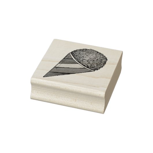 夏のスノスノコーンスヌーンコーンかき氷スノボール ラバースタンプ (スタンプ)