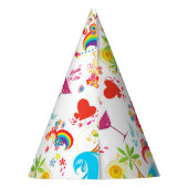 夏のスプラッシュ パーティーハット (裏面)