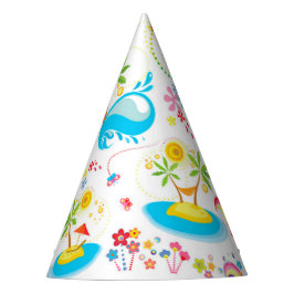 夏のスプラッシュ パーティーハット