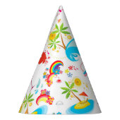 夏のスプラッシュ パーティーハット (左)