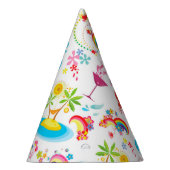 夏のスプラッシュ パーティーハット (右)