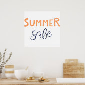 夏のセール ポスター (キッチン)