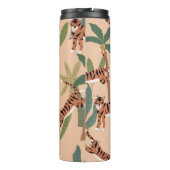 夏のタイガースパームツリーエキゾチック タンブラー (裏面)