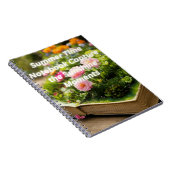 夏のタイムノートに太陽の光の瞬間をキャプチャ ノートブック (右側)