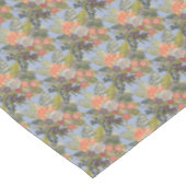 夏のタペストリー花オンスカイブルーテーブルクロス テーブルクロス (アングル)