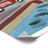 夏のダウンタウン・アナポリス ポスター (角)