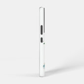 夏のテキスト - 熱帯の夏の島 SAMSUNG GALAXYケース (右側面)