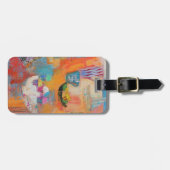 夏のテーブル ラゲッジタグ (正面横)