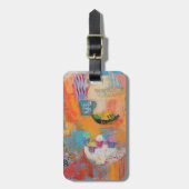 夏のテーブル ラゲッジタグ (正面縦)