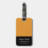 夏のテーブル ラゲッジタグ (裏面縦)