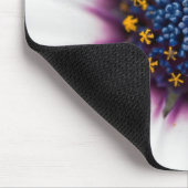 夏のデイジークローズアップ マウスパッド (コーナー)