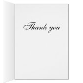 夏のデイジーサンキューノートカード (内側 (右))