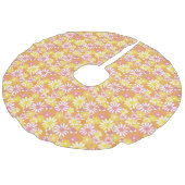 夏のデイジーツリースカート フェイクリネンツリースカート (アングル)