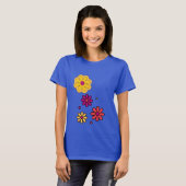 夏のデイジーフローラ女子 Tシャツ (正面フル)