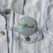 夏のデイジーボタン 缶バッジ (インサイチュ)