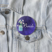 夏のデイジーボタン 缶バッジ (インサイチュ)