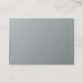 夏のデイジー披露宴カード エンクロージャーカード (裏面)