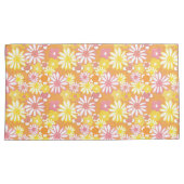 夏のデイジー枕カバー 枕カバー (正面右)