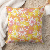 夏のデイジー枕 クッション (ブランケット)