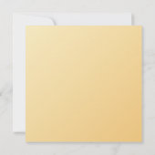 夏のデイジー結婚式招待状 招待状 (裏面)