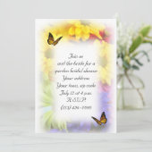 夏のデイジー花の招待状 招待状 (スタンド正面)