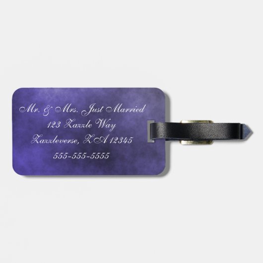 夏のデイジー ラゲッジタグ (裏面横)