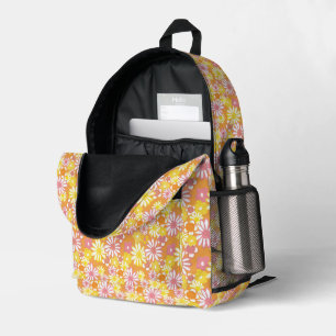 夏のデイジーBackpack #3 プリントバックパック
