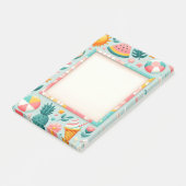 夏のデザイン事後対応®メモ、4" x 6" ポストイット (アングル)