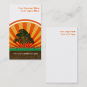 夏のデザイン 名刺 (正面/裏面)