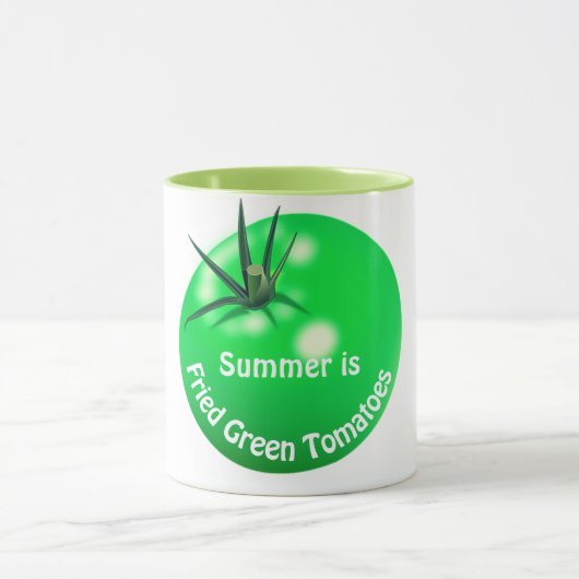 夏のトマトフライドグリーントマト マグカップ (中央)