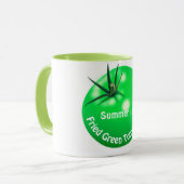 夏のトマトフライドグリーントマト マグカップ (正面左)