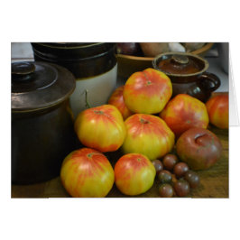 夏のトマト収穫