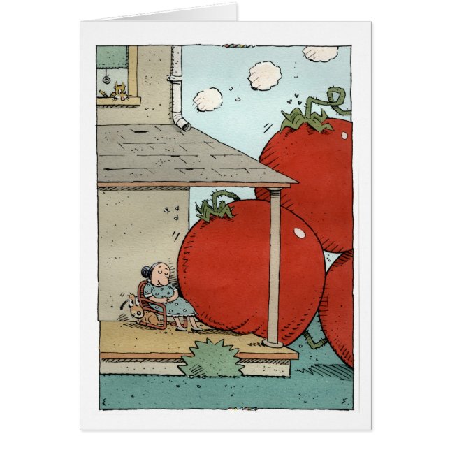 夏のトマト (正面)