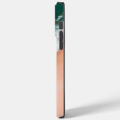 夏のトロピカルオーシャンビーチの波 Case-Mate iPhoneケース (裏面 / 左)