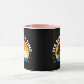 夏のトロピカルサンセットデザイン マグカップ (中央)