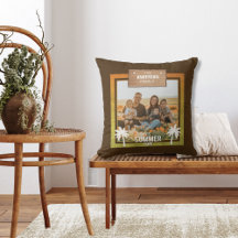 夏のトロピカルフォトフレーム休暇パームツリー