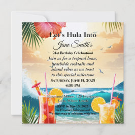 夏のトロピカルラウパーティー 21歳の誕生日