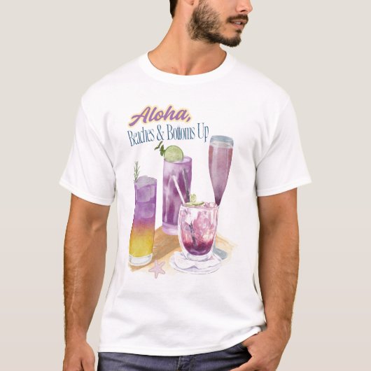 夏のドリンク Tシャツ (正面)