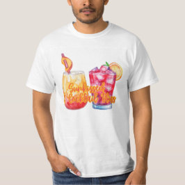 夏のドリンク Tシャツ