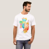 夏のドリンク Tシャツ (正面フル)