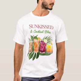 夏のドリンク Tシャツ