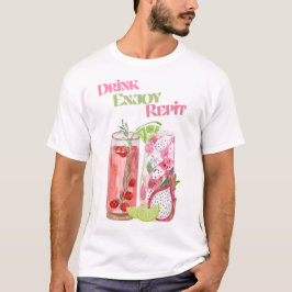 夏のドリンク Tシャツ