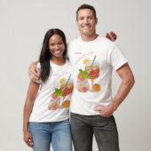 夏のドリンク Tシャツ (ユニセックス)