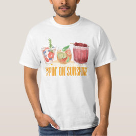 夏のドリンク Tシャツ