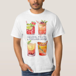 夏のドリンク Tシャツ