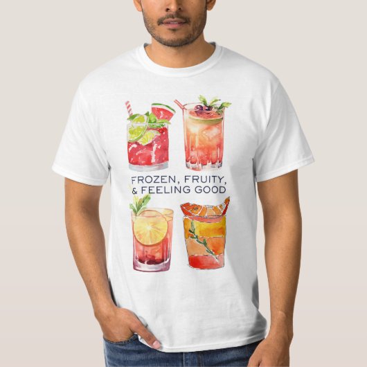 夏のドリンク Tシャツ (正面)