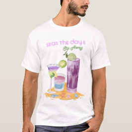 夏のドリンク Tシャツ