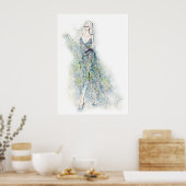 夏のドレス ポスター (キッチン)